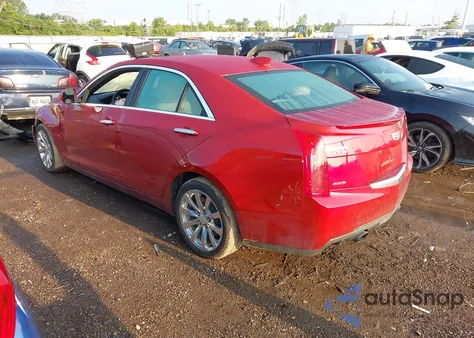 2018 Cadillac Ats Luxury from USA, damaged, VIN 1G6AF5RX6J0119403